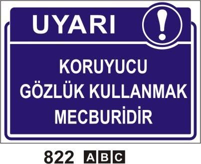 Koruyucu Gözlük Kullanmak Mecburidir