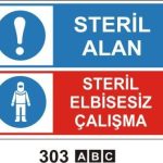 Steril Alan-Steril Elbisesiz Çalışma