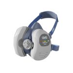 GVS Gaz Maskesi- Yarım Yüz Maske ABEK1P3 RD Filtreli M/L