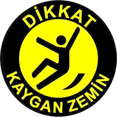Kaygan Zemin Yer Etiketi
