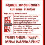 Yangın Söndürücü Kullanımı-Köpüklü